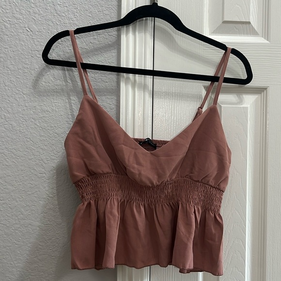 SHEIN‎ flowy crop top size women’s large - Picture 1 of 4